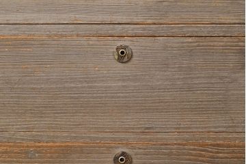 和製アンティーク　シンプルで上品な佇まいの衣装盆付き総桐箪笥(衣装箪笥、着物箪笥、和タンス、桐たんす)(R-051109)