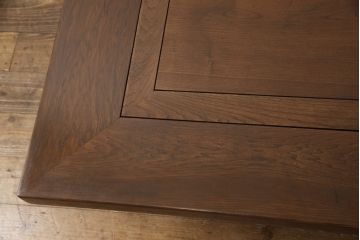 ヴィンテージ家具　重厚な佇まいで和の風情を高める関西火鉢(ビンテージ、長火鉢、囲炉裏、座卓、ローテーブル)(R-051119)