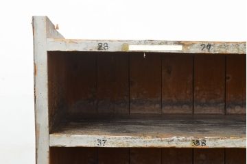 和製アンティーク　使い込まれた風合いが味のある下駄箱(飾り棚、陳列棚、シェルフ)(R-051169)