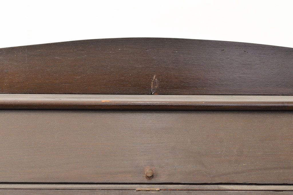 アンティーク雑貨　ジャンク品　昭和初期　ノスタルジックな雰囲気を演出するオルガン(ディスプレイ、店舗什器)(R-051171)