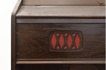 アンティーク雑貨　ジャンク品　昭和初期　ノスタルジックな雰囲気を演出するオルガン(ディスプレイ、店舗什器)(R-051171)