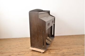アンティーク雑貨　ジャンク品　昭和初期　ノスタルジックな雰囲気を演出するオルガン(ディスプレイ、店舗什器)(R-051171)