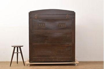 アンティーク雑貨　ジャンク品　昭和初期　ノスタルジックな雰囲気を演出するオルガン(ディスプレイ、店舗什器)(R-051171)