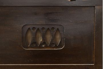 アンティーク雑貨　ジャンク品　昭和初期　ノスタルジックな雰囲気を演出するオルガン(ディスプレイ、店舗什器)(R-051171)