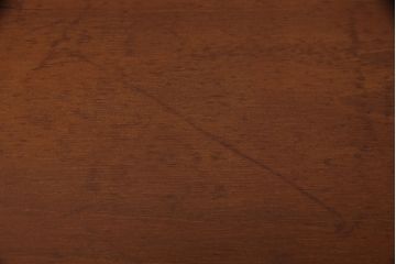 北欧ヴィンテージ　ビンテージ家具　チーク材　スタイリッシュなニーホールデスク(両袖机、在宅ワーク、在宅用ワークデスク)(R-051174)