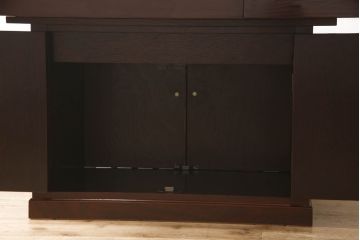 中古　筑後民芸　美しい木目が上質な和の雰囲気を演出する囲炉裏テーブル(ダイニングテーブル、火鉢)(定価約28万円)(R-051176)