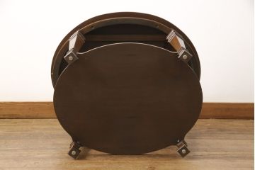 中古　DREXEL HERITAGE(ドレクセルヘリテイジ)　FRANCESCA(フランチェスカ)シリーズ　パーケット天板がおしゃれなランプテーブル(センターテーブル、コーヒーテーブル、サイドテーブル、ナイトテーブル)(定価約30万円)(R-051181)