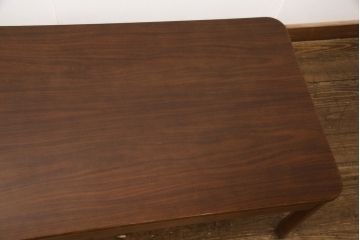 中古　富士ファニチア(富士ファニチュア、フジファニチュア、FUJI FURNITURE、富士ファニチャー)　シンプルで取り入れやすいセンターテーブル(ローテーブル、座卓)(R-051184)
