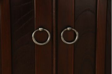 中古　筑後民芸　美しい木目が上質な和の雰囲気を演出する囲炉裏テーブル(ダイニングテーブル、火鉢)(定価約28万円)(R-051187)