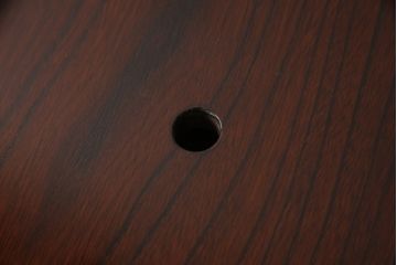 中古　筑後民芸　美しい木目が上質な和の雰囲気を演出する囲炉裏テーブル(ダイニングテーブル、火鉢)(定価約28万円)(R-051188)