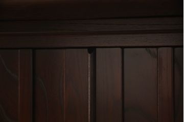 中古　筑後民芸　美しい木目が上質な和の雰囲気を演出する囲炉裏テーブル(ダイニングテーブル、火鉢)(定価約28万円)(R-051189)