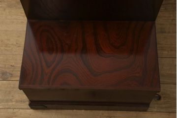 中古　美品　筑後民芸　美しい木目が高級感を演出する階段箪笥(和タンス、収納箪笥)(定価約26万円)(R-051192)