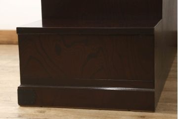 中古　美品　筑後民芸　美しい木目が高級感を演出する階段箪笥(和タンス、収納箪笥)(定価約26万円)(R-051193)