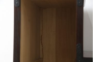 中古　美品　筑後民芸　美しい木目が高級感を演出する階段箪笥(和タンス、収納箪笥)(定価約26万円)(R-051195)
