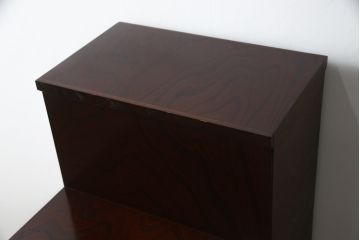 中古　美品　筑後民芸　美しい木目が高級感を演出する階段箪笥(和タンス、収納箪笥)(定価約26万円)(R-051195)