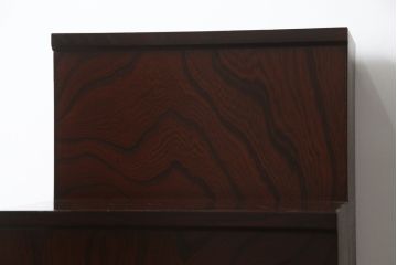 中古　美品　筑後民芸　美しい木目が高級感を演出する階段箪笥(和タンス、収納箪笥)(定価約26万円)(R-051195)