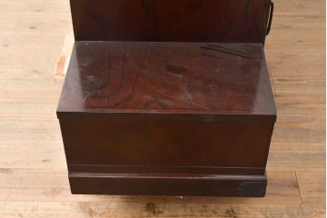 中古　美品　筑後民芸　美しい木目が高級感を演出する階段箪笥(和タンス、収納箪笥)(定価約26万円)(R-051198)