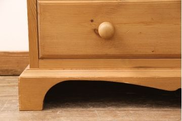 中古　PENNY WISE(ペニーワイズ)　パイン材　希少!絶版品!カントリースタイルの空間づくりに活躍するチェスト(引き出し、サイドチェスト)(定価約14万円)(R-051204)