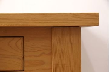 中古　PENNY WISE(ペニーワイズ)　パイン材　絶版品!希少!温もり溢れる佇まいが魅力のデスク(平机、在宅ワーク、在宅用サイドテーブル、ワークデスク)(R-051205)
