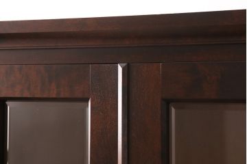 中古　美品　北海道民芸家具　和洋折衷どちらのお部屋にも馴染むブックケース(本箱、収納棚、キャビネット、飾り棚)(R-051210)