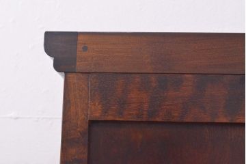 中古　美品　松本民芸家具　小物収納におすすめ!鍵付きが嬉しい6段チェスト(引き出し、サイドチェスト)(定価約23万円)(R-051212)