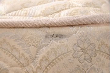 中古　DREXEL HERITAGE(ドレクセルヘリテージ)　Triune(トライユン)　シモンズ　落ち着いた雰囲気づくりを叶えるベッド(ダブル、ワイドダブル)(R-051217)