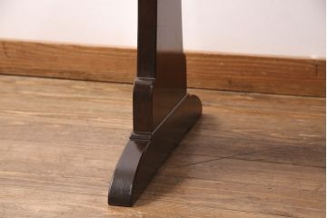 ヴィンテージ家具　松本民芸家具　別注品　落ち着いた大人の空間作りにおすすめのダイニングテーブル(食卓、ビンテージ)(R-051218)