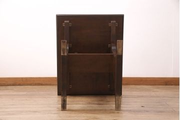 ヴィンテージ家具　松本民芸家具　別注品　落ち着いた大人の空間作りにおすすめのダイニングテーブル(食卓、ビンテージ)(R-051218)