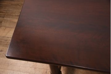 中古　美品　松本民芸家具　希少品!落ち着いた和モダン空間におすすめのCB型食卓(ダイニングテーブル)(定価約36万円)(R-051220)