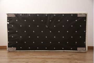 中古　美品　IDC大塚家具　本革L/S　コンフォート　高級感漂うホワイトカラーが目を引くソファセット(定価約58万円)(3人掛け、4人掛け)(R-051225)