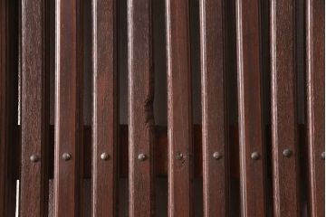 アンティーク建具　大正昭和初期　総ケヤキ材　上品な佇まいが魅力の富山蔵戸(玄関戸、玄関ドア、引き戸)(R-051231)