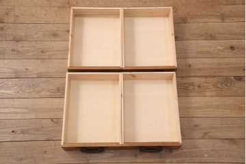 ラフジュ工房オリジナル　古建具リメイク　和モダンの空間づくりにおすすめのテレビ台(テレビボード、ローボード、リビングボード、収納棚)(R-051240)