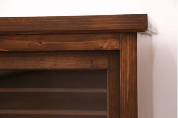 ラフジュ工房オリジナル　古建具リメイク　和モダンの空間づくりにおすすめのテレビ台(テレビボード、ローボード、リビングボード、収納棚)(R-051240)