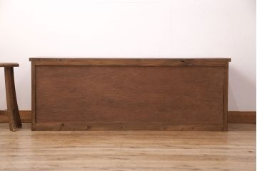 ラフジュ工房オリジナル　古建具リメイク　和モダンの空間づくりにおすすめのテレビ台(テレビボード、ローボード、リビングボード、収納棚)(R-051240)