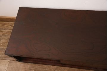 中古　美品　岩谷堂箪笥　上質な和の空間を演出するローボード(テレビ台、テレビボード、リビングボード、収納棚)(R-051254)