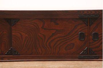 中古　美品　岩谷堂箪笥　上質な和の空間を演出するローボード(テレビ台、テレビボード、リビングボード、収納棚)(R-051254)