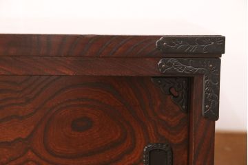 中古　美品　岩谷堂箪笥　上質な和の空間を演出するローボード(テレビ台、テレビボード、リビングボード、収納棚)(R-051254)