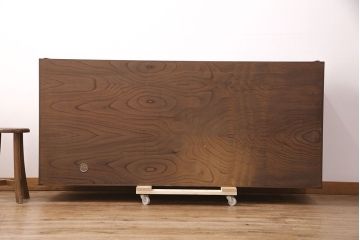 中古　民芸家具　岩谷堂箪笥　天板・脚(台輪)付きリメイク　和の趣あふれる現代のお部屋にぴったりの衣装盆付きサイドボード(ローボード、着物箪笥、収納棚、テレビ台)(R-051255)