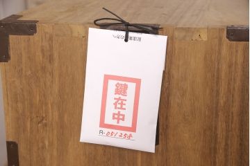 和製アンティーク　美品　明治大正期　五丁引き　上品な意匠が魅力的な総桐庄内箪笥(収納箪笥、衣装箪笥、時代箪笥、桐箪笥、桐たんす)(R-051258)