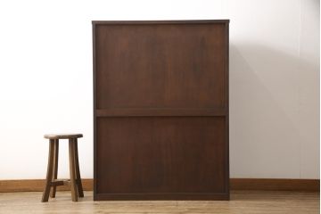中古　美品　伝統工芸　軽井沢彫り　満開に咲き誇る桜の彫りが華やかなチェスト(引き出し、箪笥、タンス)(R-051259)