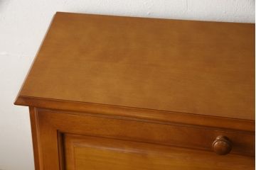 中古　横浜クラシック家具　ダニエル(Daniel)　アーリーアメリカン　気品漂うライティングビューロー(ワークデスク、机、在宅ワーク、在宅用チェスト)(R-051279)