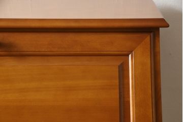 中古　横浜クラシック家具　ダニエル(Daniel)　アーリーアメリカン　気品漂うライティングビューロー(ワークデスク、机、在宅ワーク、在宅用チェスト)(R-051279)