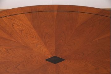 中古　アメリカ家具　LANE(レーン)　個性的なデザインが魅力的なセンターテーブル(リビングテーブル、コーヒーテーブル)(R-051301)