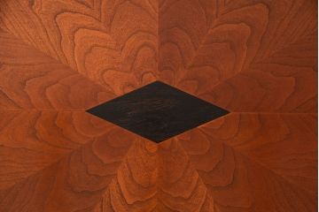 中古　アメリカ家具　LANE(レーン)　個性的なデザインが魅力的なセンターテーブル(リビングテーブル、コーヒーテーブル)(R-051301)