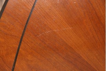 中古　アメリカ家具　LANE(レーン)　個性的なデザインが魅力的なセンターテーブル(リビングテーブル、コーヒーテーブル)(R-051301)