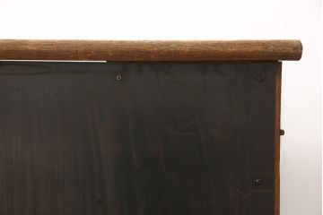 フランスアンティーク　リメイク品　オーク材　ブルックリンスタイルにおすすめのカウンター(キャビネット、作業台、収納棚)(R-051303)