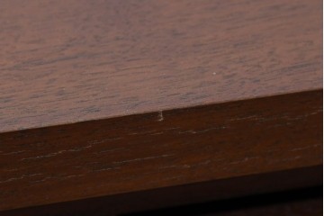 中古　美品　リアルスタイル製(Real Style)　ウォールナット材　シンプルで取り入れやすいキッチンカウンターボード(収納棚、戸棚)(R-051306)