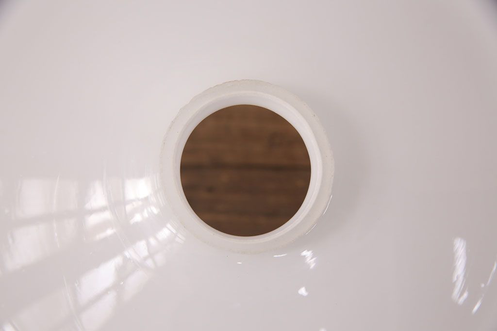 アンティーク照明　和の趣を高める木製フレームが素敵なペンダントライト(天井照明、吊り下げ照明)(R-051312)