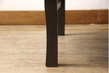 和製アンティーク　栓材　レトロな空間づくりに活躍する丸型ちゃぶ台(座卓、ローテーブル、折り畳みテーブル)(R-051317)
