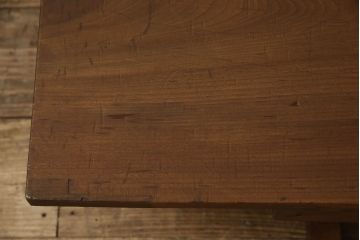 和製アンティーク　昭和初期　もみの木　レトロな雰囲気漂う折り畳み式裁ち板(ローテーブル、作業台、飾り台、陳列台)(R-051320)